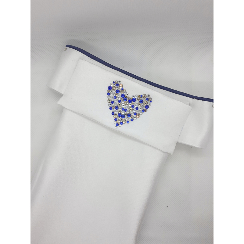 Plastron kobalt goldenshadow "Aphrodite"