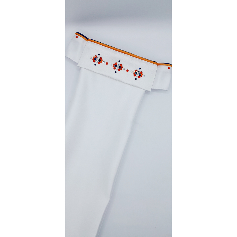 Plastron oranje montana "Hermes"