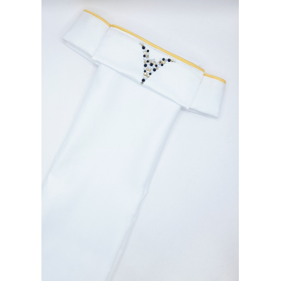 Plastron goud zwart XXwijd "Athena" Plastron goud zwart XXwijd "Athena"