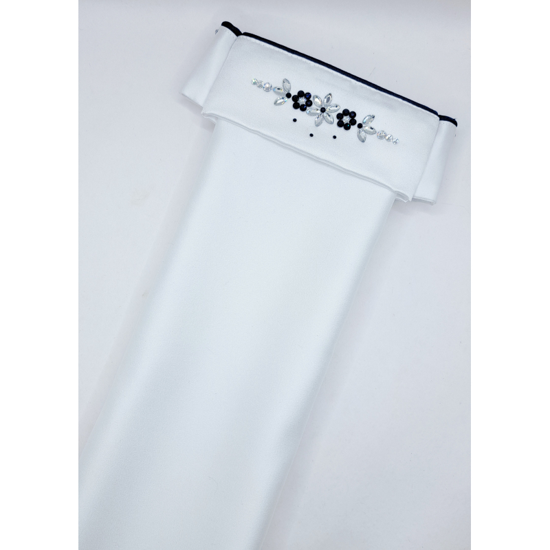 XS Plastron navy "Hebe" 