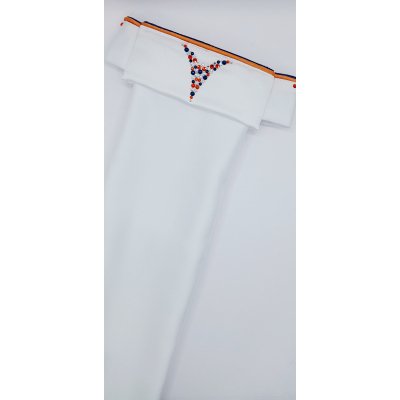 Plastron montana oranje "Athena"