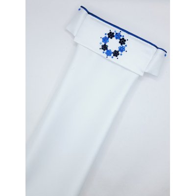 Plastron blauw "Eros" 