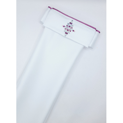 XS Plastron fushia "Hades" 