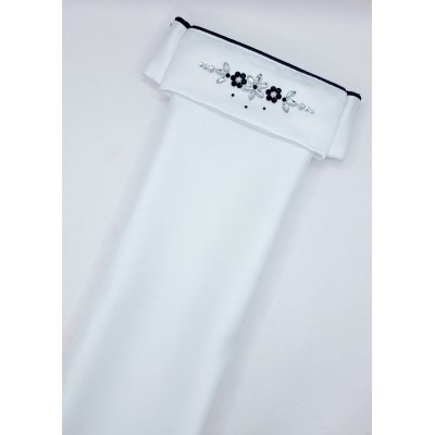 XS Plastron navy "Hebe" 