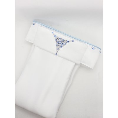 Plastron Kind lichtblauw "Athena"